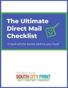 Direct Mail Checklist